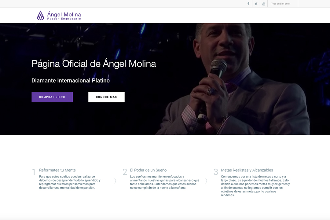 Angel Molina project showcase