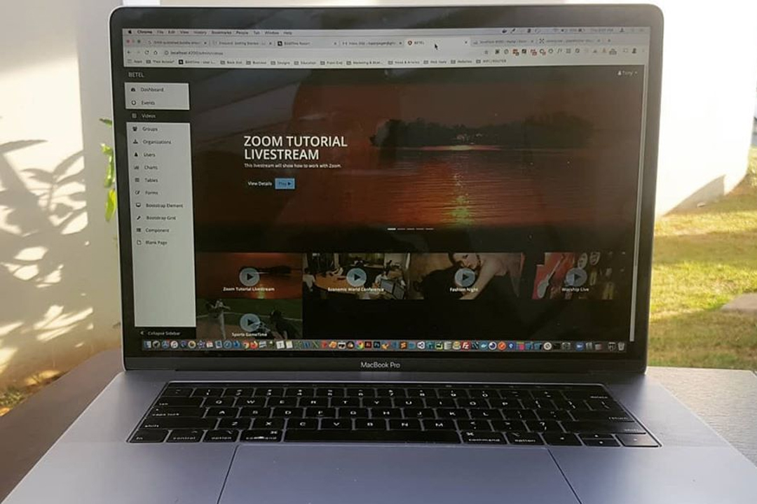 Betel App mobile application screenshot